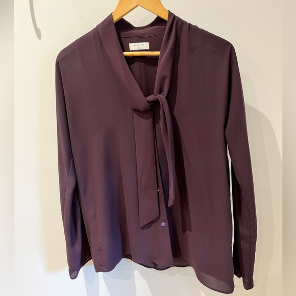 Wilfred Aritzia tie blouse, XS - Picture 4 of 7